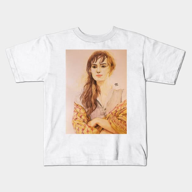 Elizabeth Bennet Kids T-Shirt by DustNox